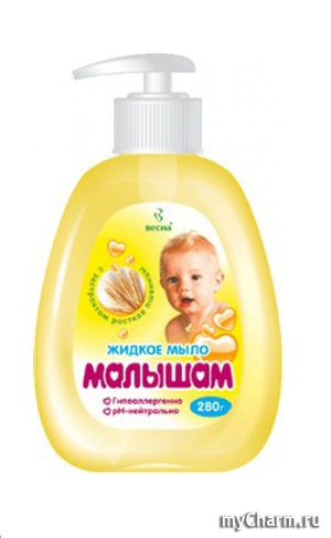 "Весна" / Жидкое мыло Малышам с экстрактом ростков пшеницы