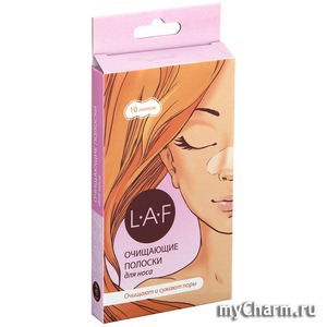 LAF / Очищающие полоски для носа