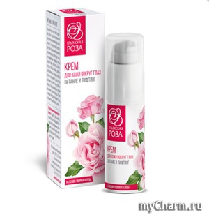 "Крымская роза" / Крем для кожи вокруг глаз "Птание и лифтинг"