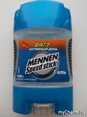 Mennen Speed Stick / Гель дезодорант-антиперспирант 24/7 "Активный день"