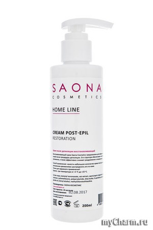 Saona Cosmetics /    Home Line Cream post-epil restoration