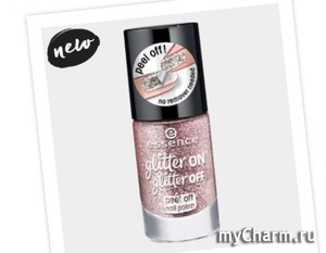 Essence / Лак для ногтей glitter on glitter off peel off nail polish