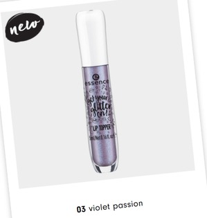 Essence /    Get your glitter on! Lip topper