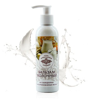 "Первая Монастырская Здравница" / Бальзам для волос "Молочный"