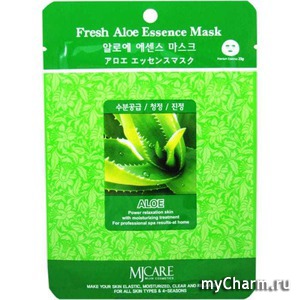 Mijin / ����� ��� ���� Cosmetics Fresh Aloe Essence Mask