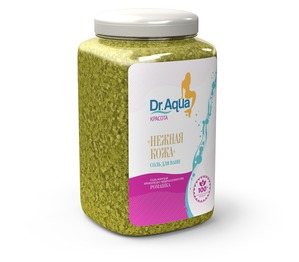 Dr.Aqua / Соль для ванн Ромашка «Нежная кожа»