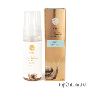 "Дом Природы" / Пенка для умывания с муцином улитки для всех типов кожи