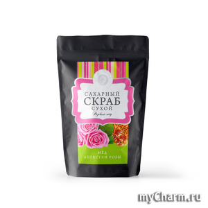 "Дом Природы" / Сухой сахарный скраб "Розовый мед"