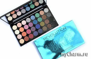 Revolution Makeup / Тени для век Палетка теней 32 Ultra Eyeshadows