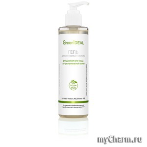 GreenIdeal / Гель для интимной гигиены для деликатного ухода за чувствительной кожей