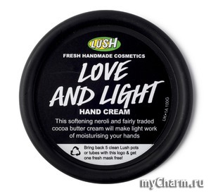 Lush /    Hand cream Love and Light