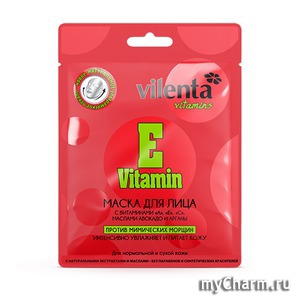 VILENTA /    E Vitamin Facial Mask combats expression wrinkles