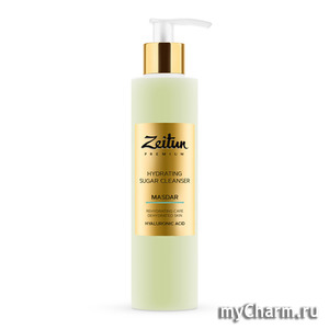 Zeitun / Гель сахарный для умывания "Masdar", с гиалуроновой кислотой
