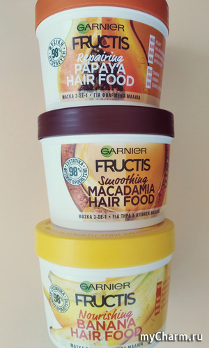     Garnier Fructis Hair Food.  3  .