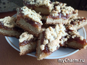 Пирог с вареньем.