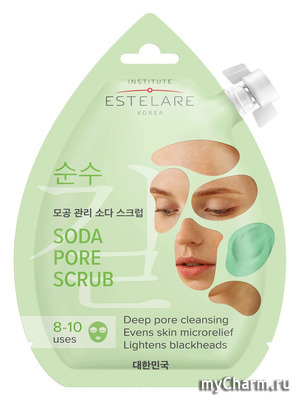 Estelare / Скраб для лица Soda pore scrub