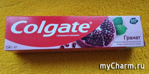 Мне очень понравилась зубная паста Colgate "Гранат"
