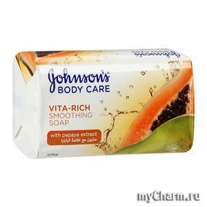 Johnson's Body Care /  Vita-Rich Smoothing Soap with papaya extract