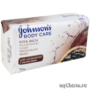 Johnson's Body Care /  Vita-Rich Nourishing Soap with cocoa butter