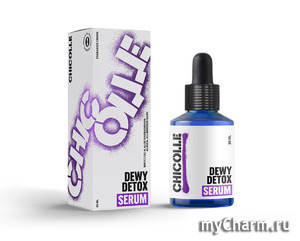 Chicolle / Сыворотка для лица с экстрактом алоэ и корой персидского шелкового дерева DEWY DETOX SERUM