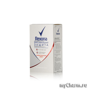 Rexona / Максимальная защита сухой крем-антиперспирант Антибактериальный эффект