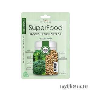 Institute Estelare /     SuperFood Broccoli & Sunflower Oil Healthy Mask