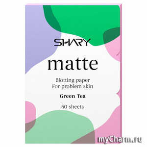 SHARY /    matte Blotting paper For problem skin Green Nea