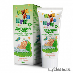 Mirrolla / Крем детский с чередой и цинком под подгузник 0+ Кук Ля Кук