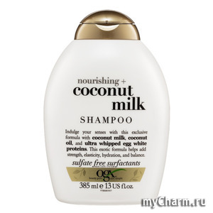 Ogx /  Nourishing + Coconut milk shampoo