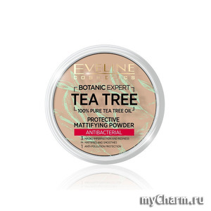 Eveline Cosmetics /    Botanic Expert Tea Tree Protective Mattifying Powder Antibacterial