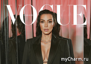 Ким Кардашьян появилась на обложке гонконгского Vogue