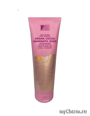 Family Forever Factory / Пенный увлажняющий шампунь Масло арганы,ши,какао,амаранта