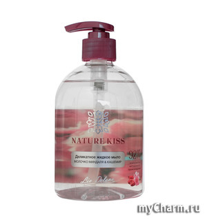 Liv Delano / Деликатное жидкое мыло Молочко миндаля & Кашемир