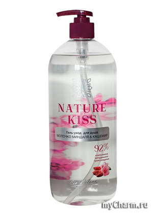 Liv Delano / Гель-уход для душа Молочко миндаля & Кашемир