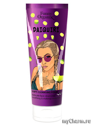 Funny Organix / Мягкая очищающая пенка Daiquiri для проблемной кожи