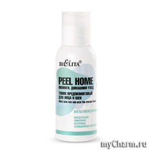 "Белита" / Тоник предпилинговый для лица и шеи «Мультикислотный»