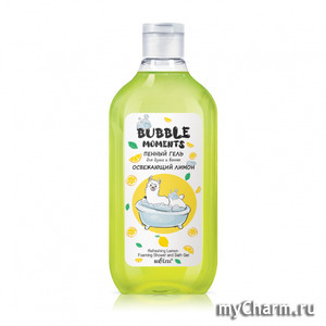 "Белита" / Пенный гель для душа и ванны «Освежающий лимон»