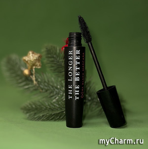 Новинка из Италии - Тушь для ресниц удлиняющая экстра черная The Longer The Better Extra Mascara Layla Cosmetics