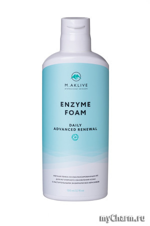 M.AKLIVE / Пенка для умывания энзимная