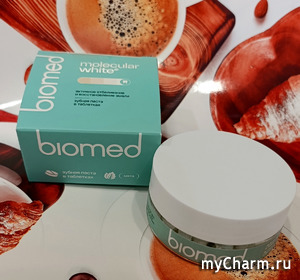 Отбеливающая зубная паста в таблетках от Biomed