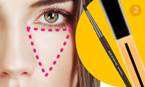 Как правильно нанести макияж если темные круги под глазами